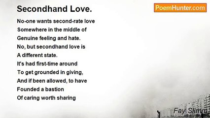 Fay Slimm - Secondhand Love.