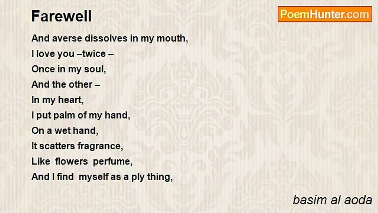 basim al aoda - Farewell