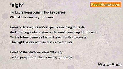 Nicolle Bobb - *sigh*