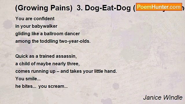 Janice Windle - (Growing Pains) 3. Dog-Eat-Dog (First day at the Toddler Group)