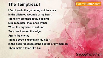 Sadiqullah Khan - The Temptress I