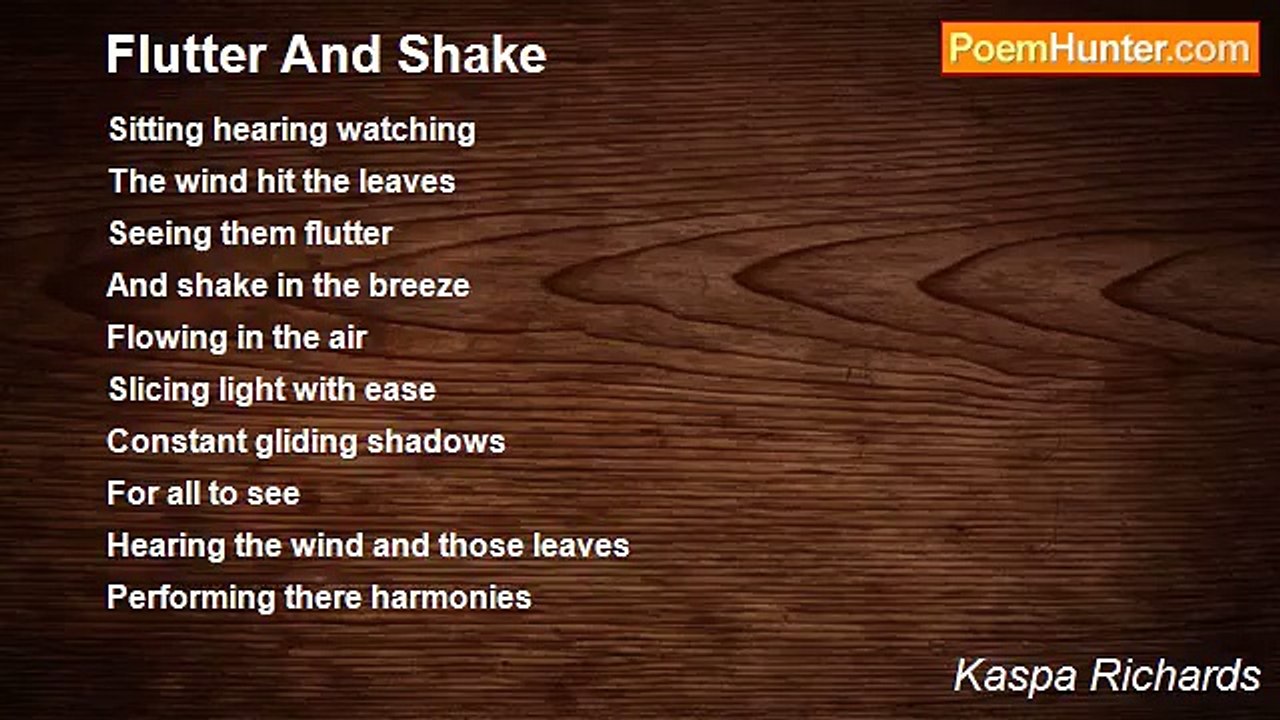 Kaspa Richards - Flutter And Shake
