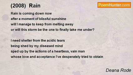 Deana Rode - (2008)  Rain