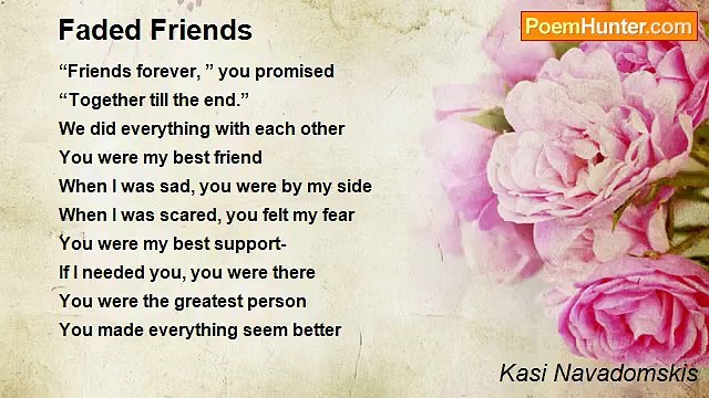 Kasi Navadomskis - Faded Friends
