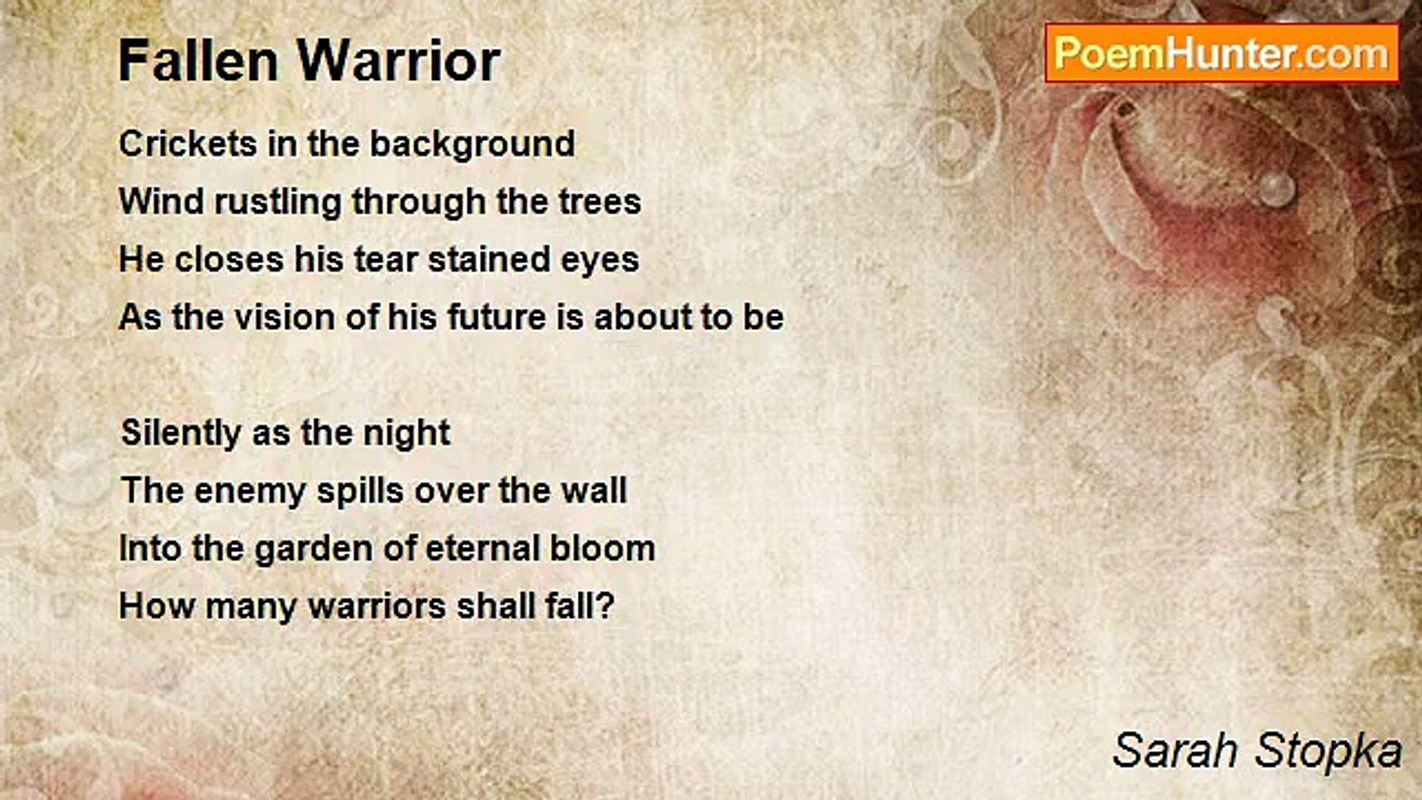 Sarah Stopka - Fallen Warrior