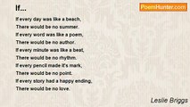 Leslie Briggs - If...