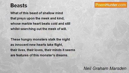 Neil Graham Marsden - Beasts