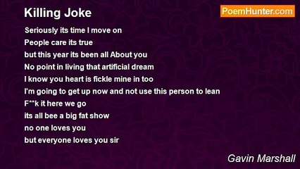 Gavin Marshall - Killing Joke