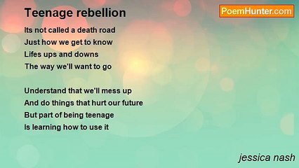 jessica nash - Teenage rebellion