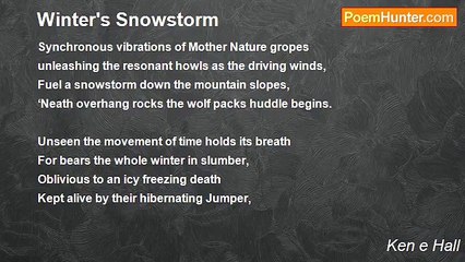 Ken e Hall - Winter's Snowstorm