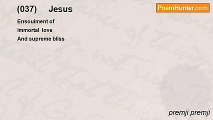 premji premji - (037)     Jesus