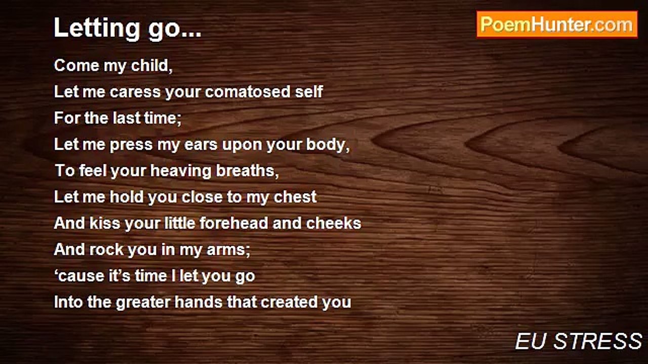EU STRESS - Letting go...