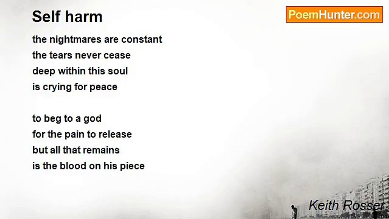 Keith Rosser - Self harm