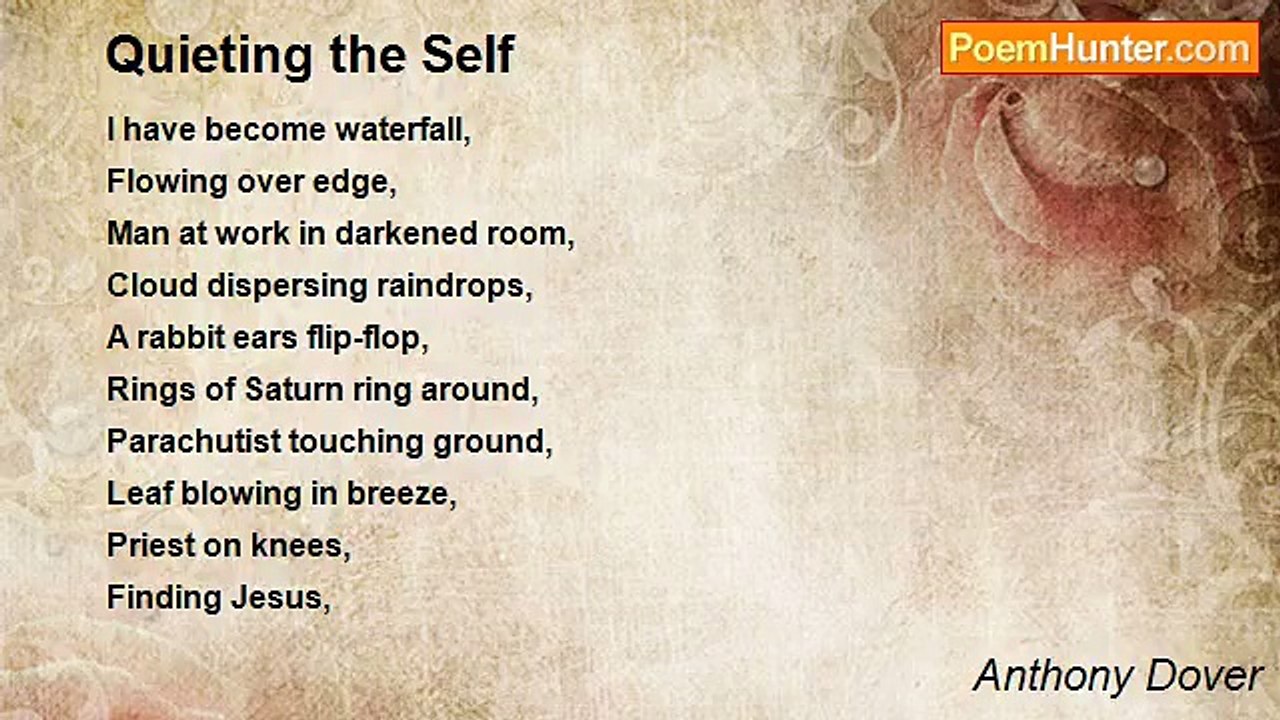 Anthony Dover - Quieting the Self