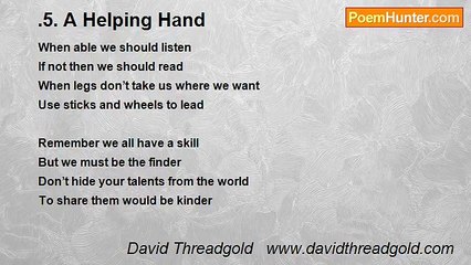 David Threadgold   www.davidthreadgold.com - .5. A Helping Hand