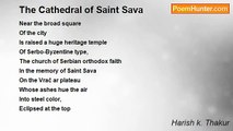 Harish k. Thakur - The Cathedral of Saint Sava