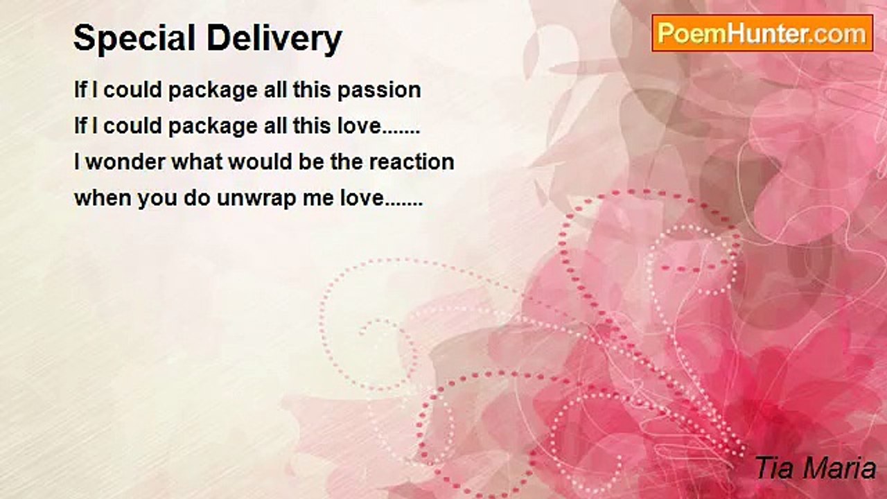 Tia Maria - Special Delivery
