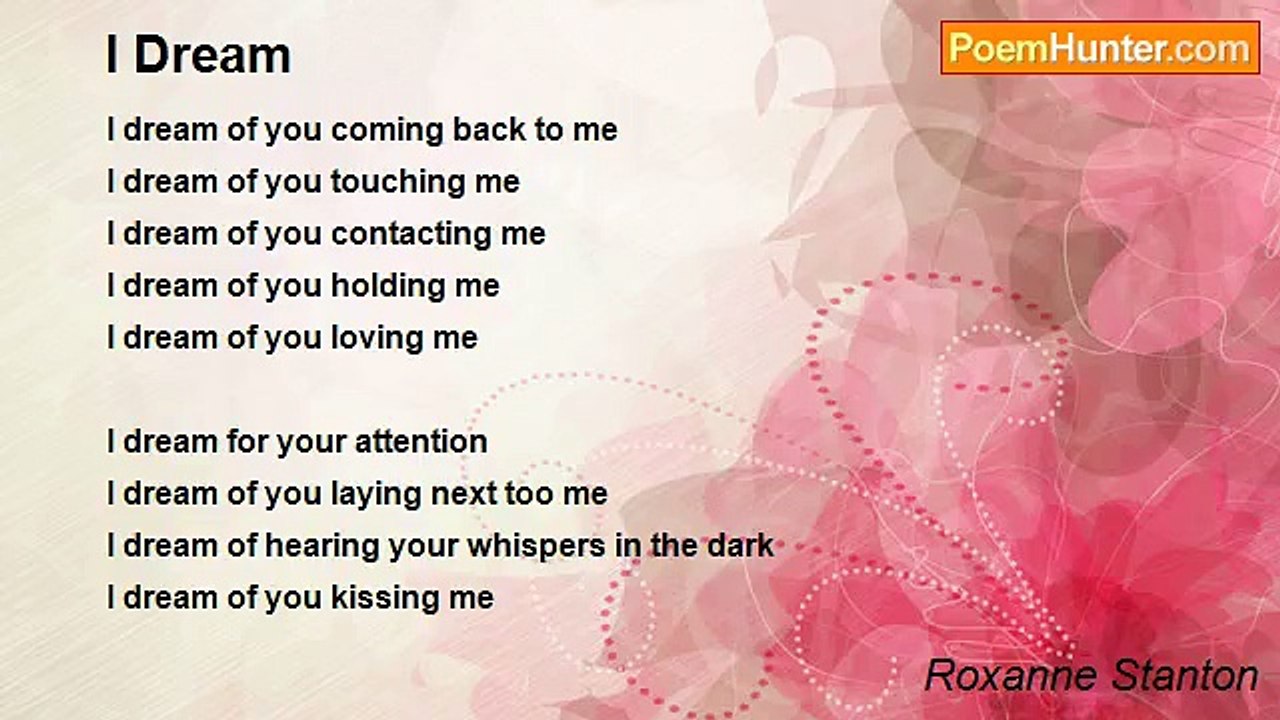 Roxanne Stanton - I Dream