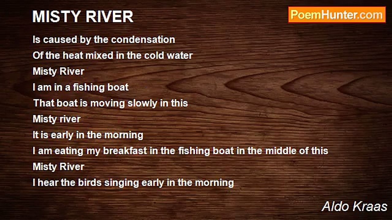 Aldo Kraas - MISTY RIVER