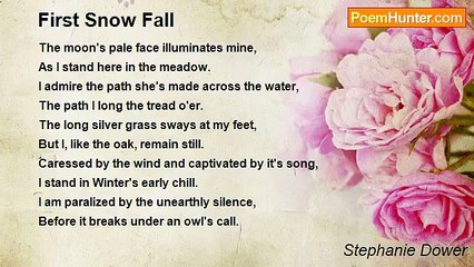 Stephanie Dower - First Snow Fall