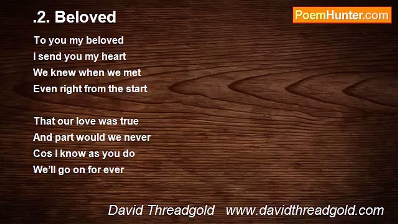 David Threadgold   www.davidthreadgold.com - .2. Beloved