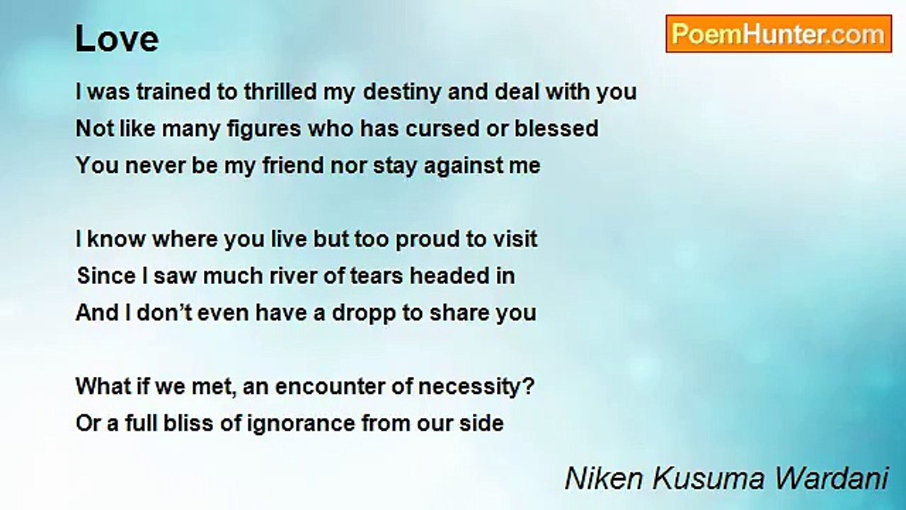 Niken Kusuma Wardani - Love
