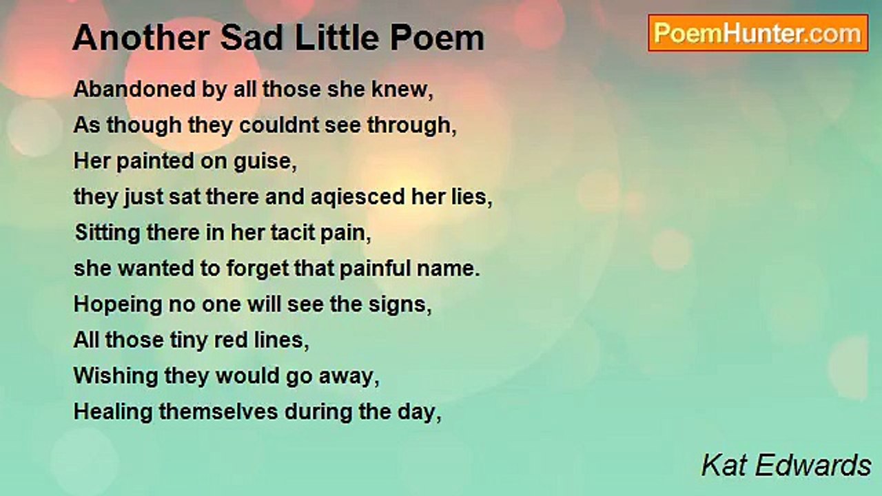Kat Edwards - Another Sad Little Poem