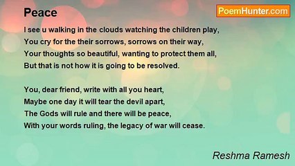 Reshma Ramesh - Peace