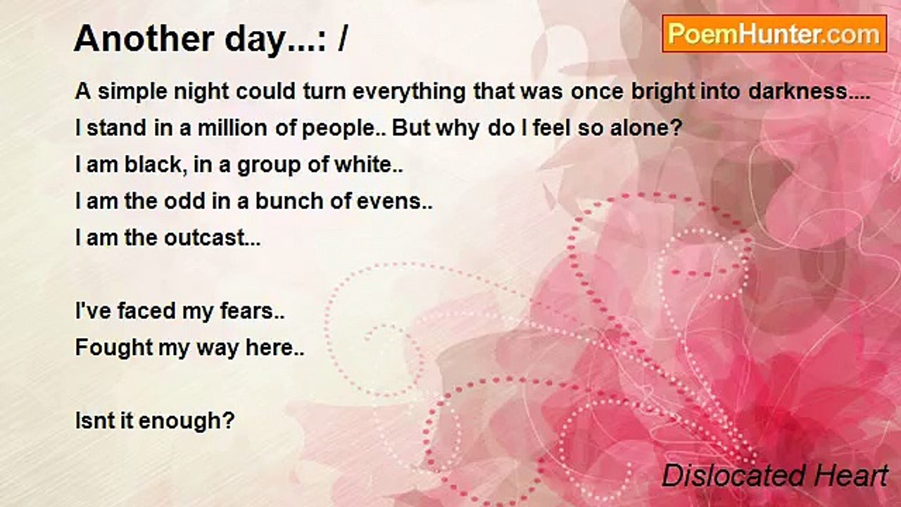 Dislocated Heart - Another day...: /