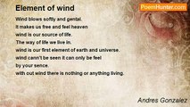 Andres Gonzalez - Element of wind