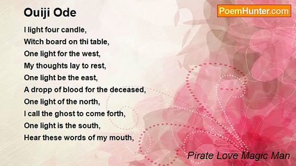 Pirate Love Magic Man - Ouiji Ode