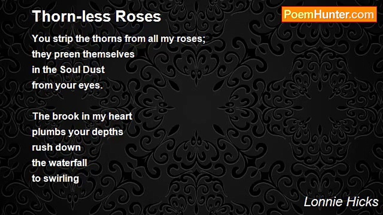 Lonnie Hicks - Thorn-less Roses