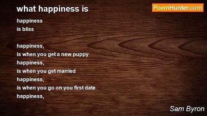 Defining Happiness: Moments of Joy