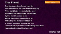 mitchell nott - True Friend