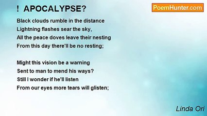 Linda Ori - !  APOCALYPSE?