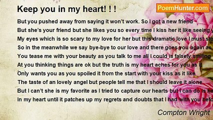Compton Wright - Keep you in my heart! ! !