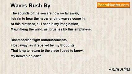 Anita Atina - Waves Rush By