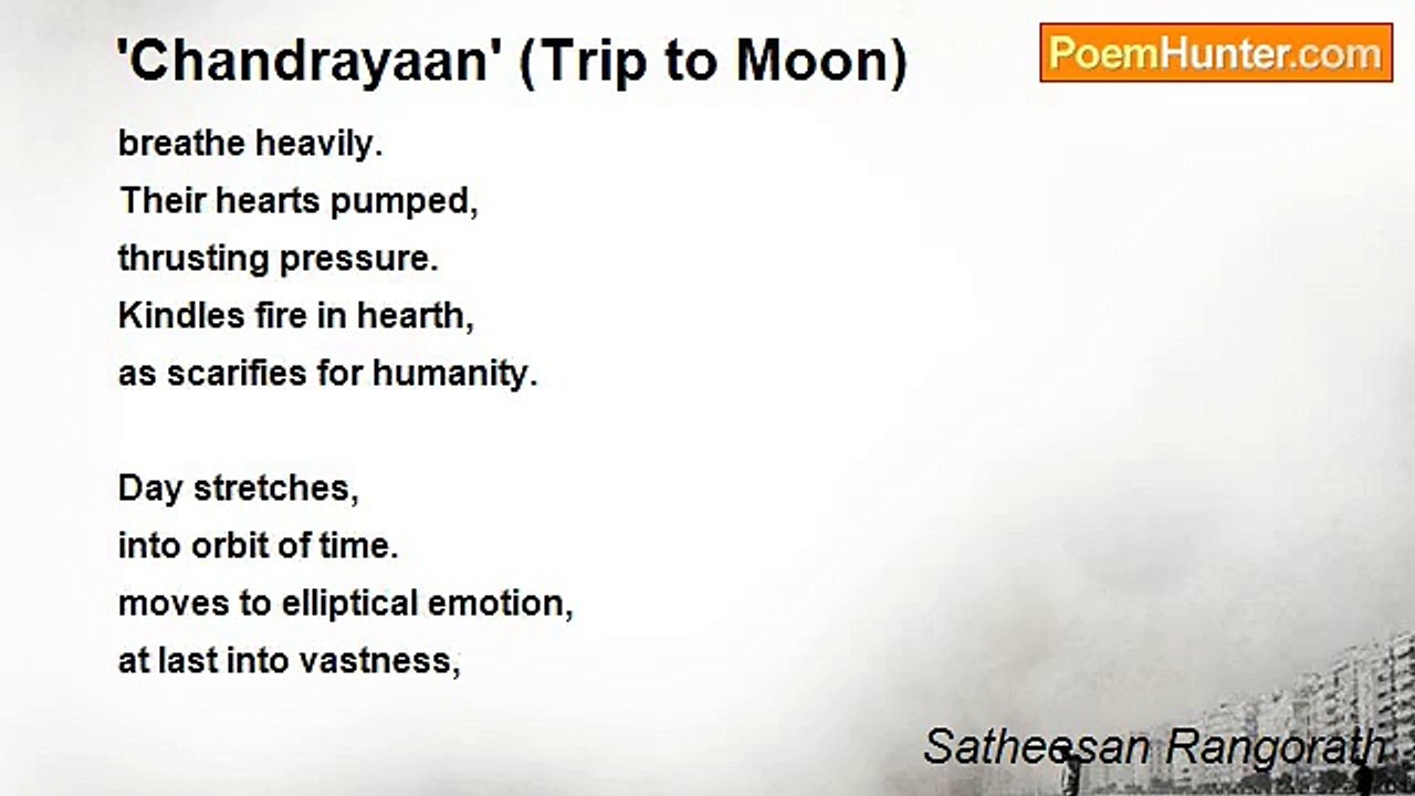 Satheesan Rangorath - 'Chandrayaan' (Trip to Moon)