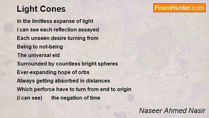 Naseer Ahmed Nasir - Light Cones