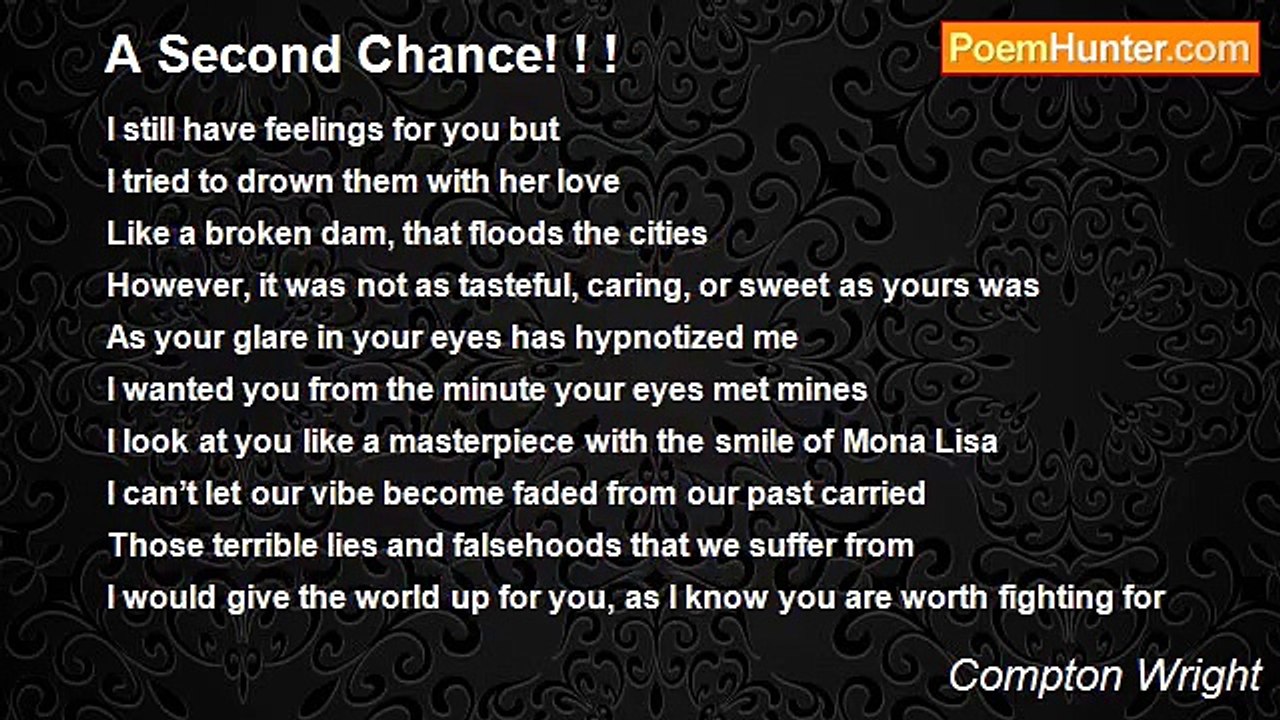 Compton Wright - A Second Chance! ! !
