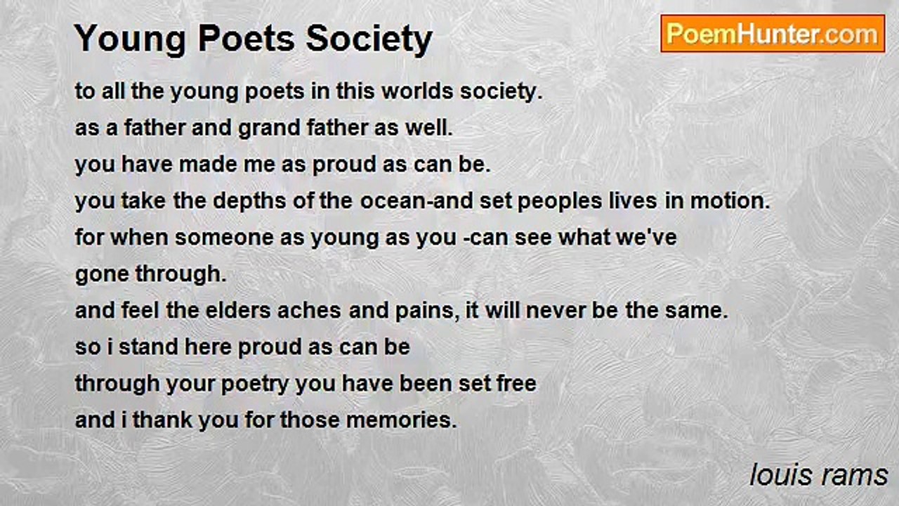 louis rams - Young Poets Society