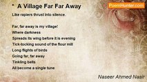 Naseer Ahmed Nasir - *  A Village Far Far Away