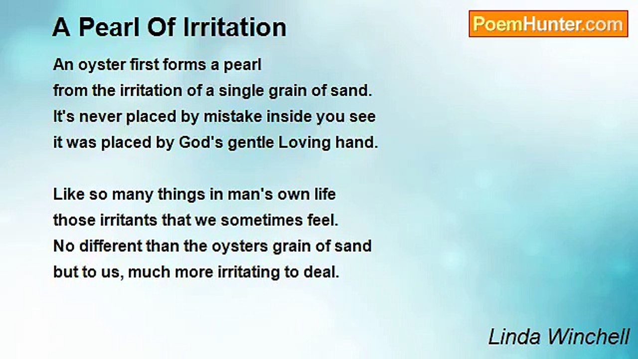 Linda Winchell - A Pearl Of Irritation