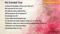 David Harris - He Carried You