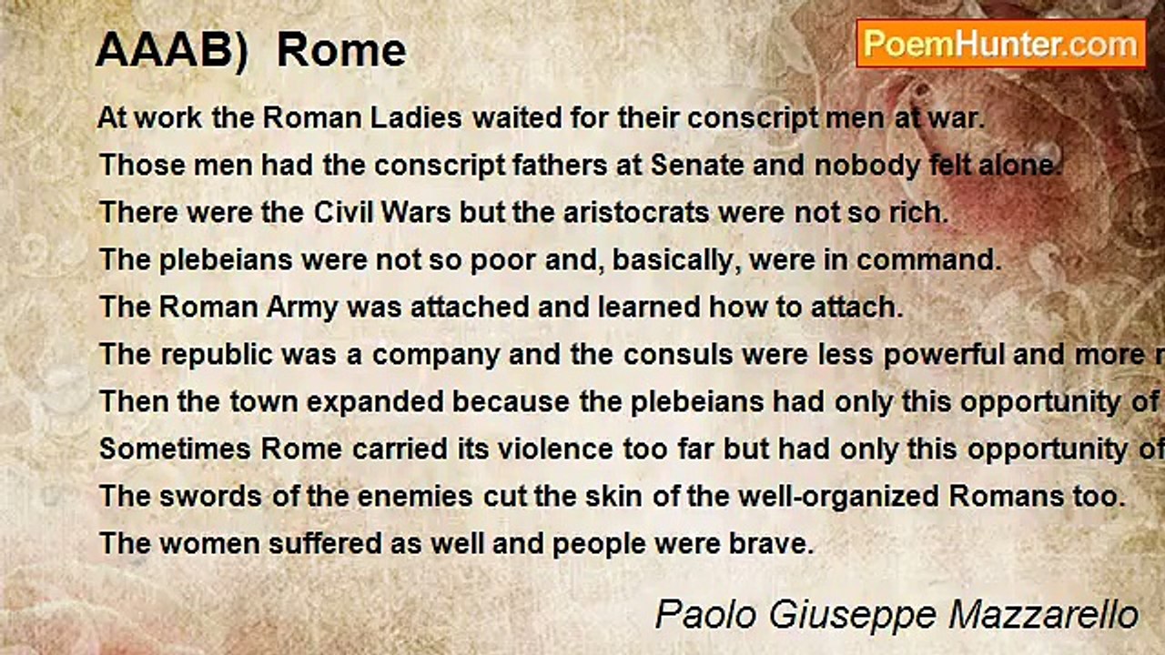 Paolo Giuseppe Mazzarello - AAAB)  Rome