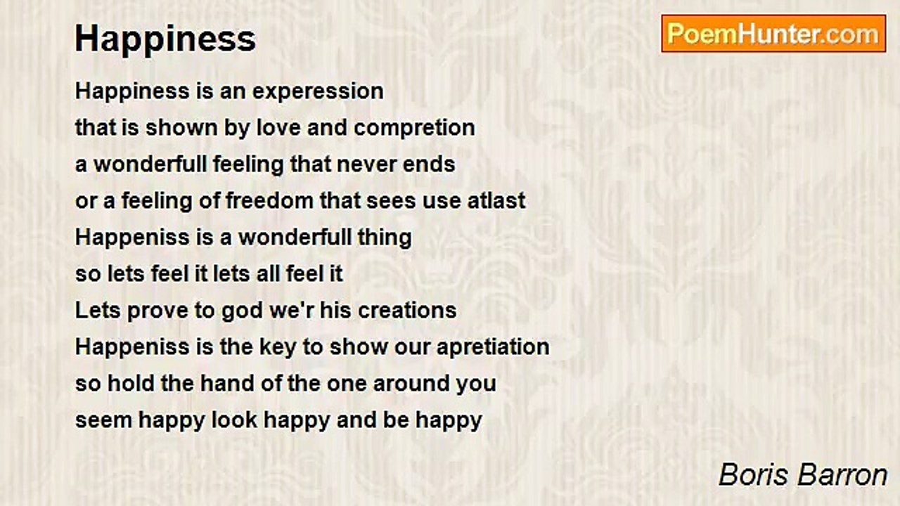 Boris Barron - Happiness