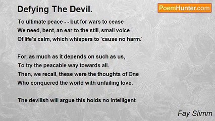 Fay Slimm - Defying The Devil.