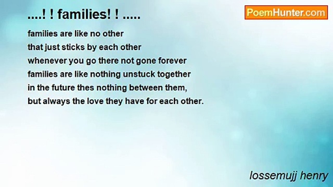 lossemujj henry - ....! ! families! ! .....