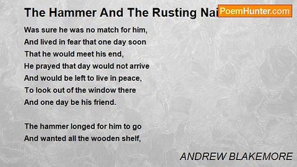 ANDREW BLAKEMORE - The Hammer And The Rusting Nail