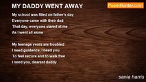 sania harris - MY DADDY WENT AWAY